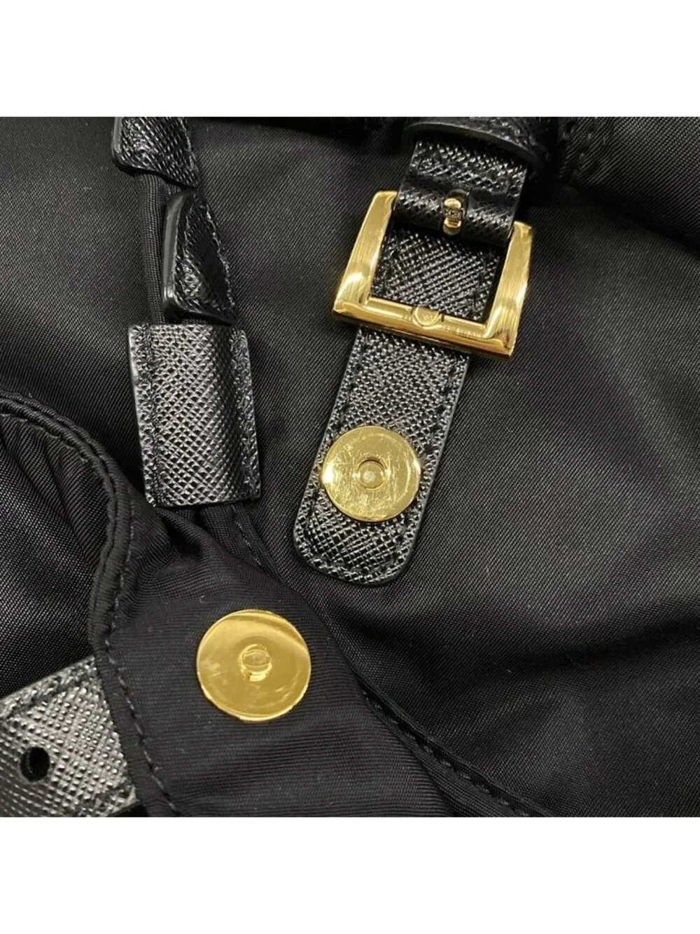 Prada Backpack Small Re-Nylon Black Re Edition Leather